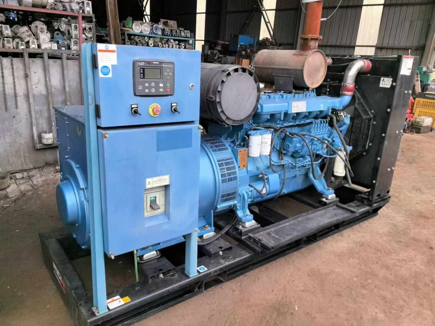 泰山500kW 柴油发电机组可带动设备功率的计算公式是什么?